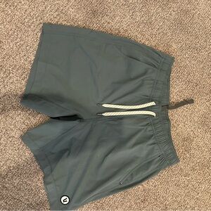 Vuori Men's Dark Gray Athletic Shorts